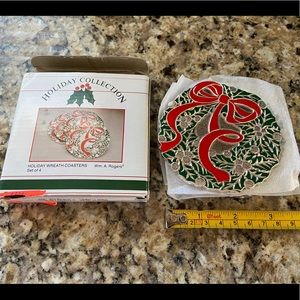 Holiday Wreath Coasters